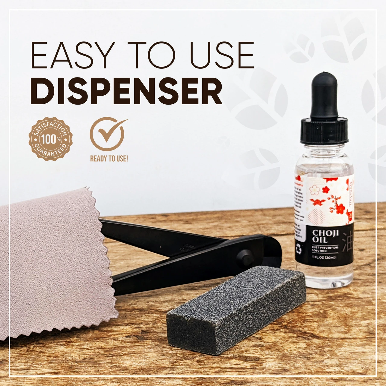 Japanese Choji Oil And Rust Eraser Kit - A MUST Have To Keep Tools Clean 5 Japanese Choji Oil And Rust Eraser Kit - A MUST Have To Keep Tools Clean - Image 5