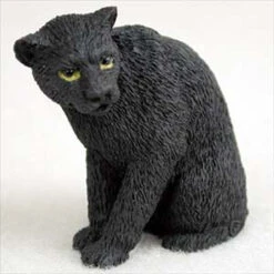 Panther Bonsai Tree Figurine