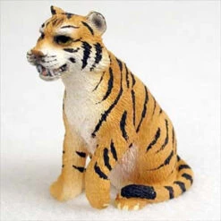 Tiger Bonsai Tree Figurine