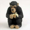 Chimpanzee Bonsai Tree Figurine