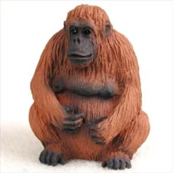 Orangutan Bonsai Tree Figurine