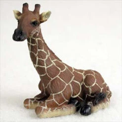 Giraffe Bonsai Tree Figurine