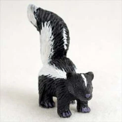 Skunk Bonsai Tree Figurine