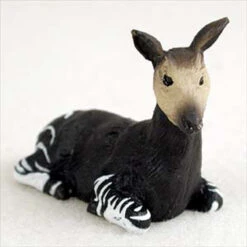 Okapi Bonsai Tree Figurine