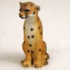 Cheetah Bonsai Tree Figurine