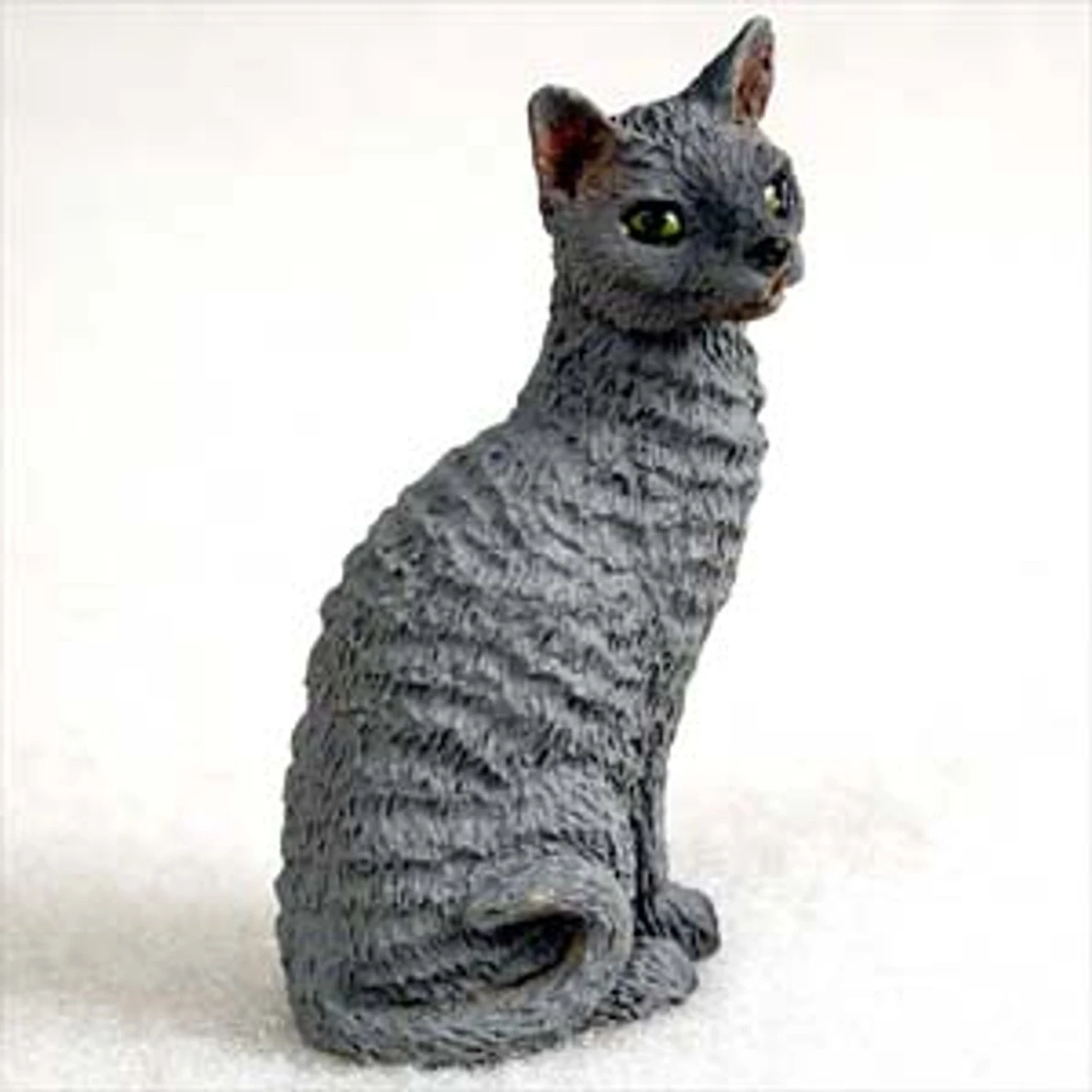 Blue Cornish Rex Figurine 2 Blue Cornish Rex Figurine - Image 2