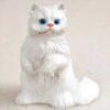 White Persian Figurine