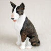 Bull Terrier Brindle Bonsai Tree Figurine