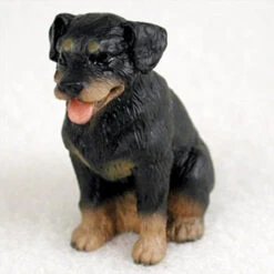 Rottweiler Bonsai Tree Figurine