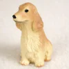 Cocker Spaniel English Blonde Bonsai Tree Figurine