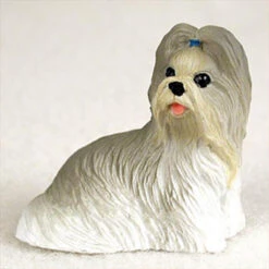Shih Tzu Mixed Bonsai Tree Figurine