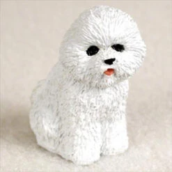Bichon Frise Bonsai Tree Figurine