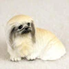 Pekingese Bonsai Tree Figurine