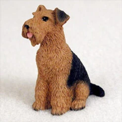 Airedale Bonsai Tree Figurine