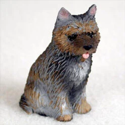 Cairn Terrier Brindle Bonsai Tree Figurine