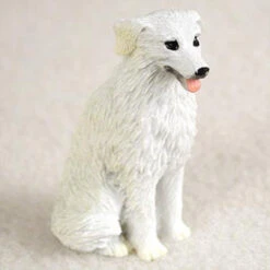 Kuvasz Bonsai Tree Figurine