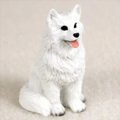 American Eskimo Bonsai Tree Figurine