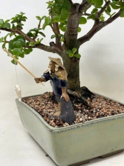 Chinese Figurine - Man Standing Fishing Off Of A Rock (F-023) 10 Chinese Figurine - Man Standing Fishing Off Of A Rock (F-023) -Home Decor Items Store F 023E 89968.1630012410