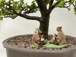 Chinese Figurine - Two Men Sitting Playing Koto Harp (No. 070) -Home Decor Items Store F 070h 26280.1634242018