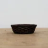 2" Japanese Tokoname Pot - Tani Ranzan Basket Weave (No. 1333)