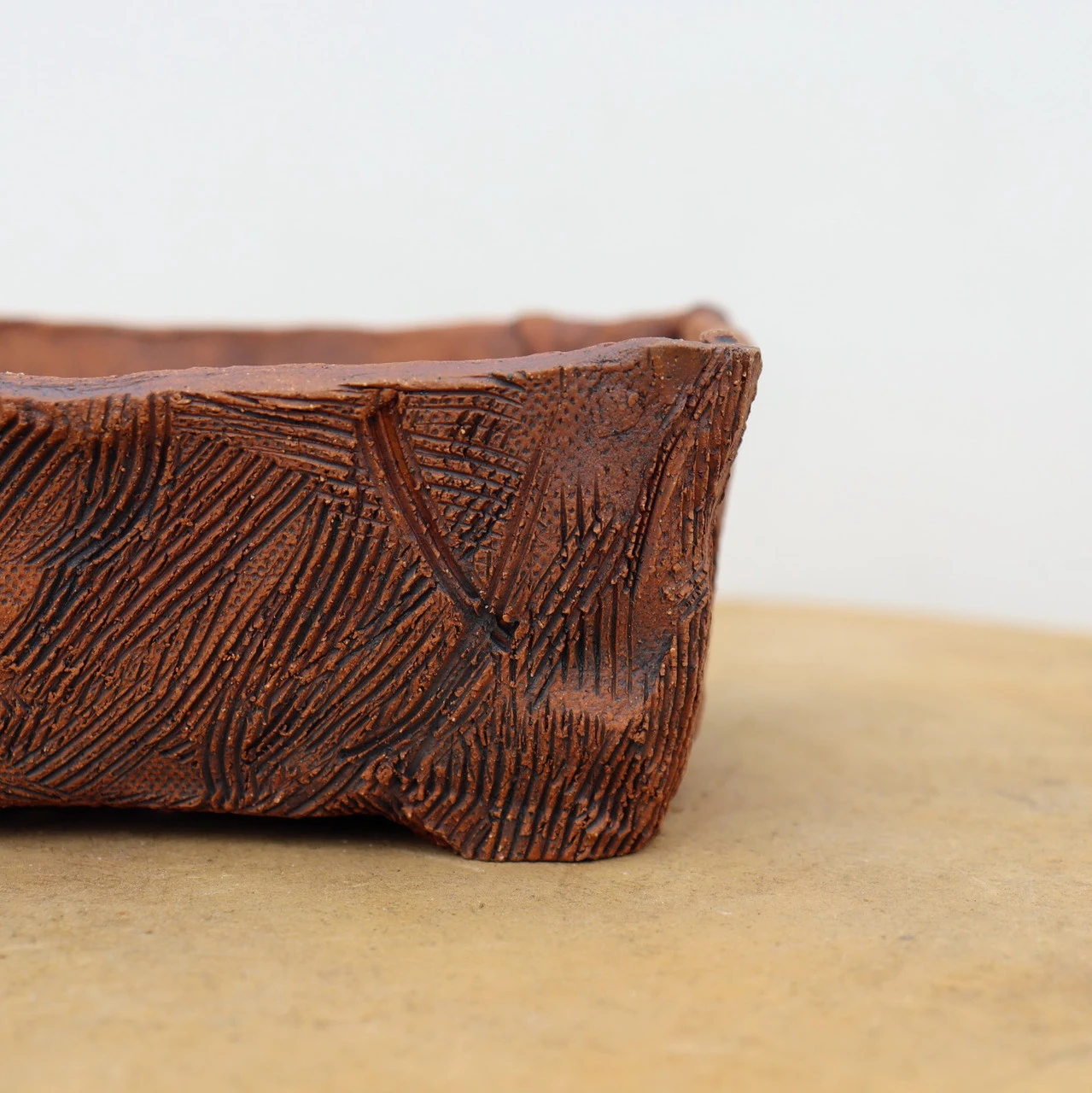 6" Handmade Planter By Paul Olson (No. 378) 2 6" Handmade Planter By Paul Olson (No. 378) - Image 2