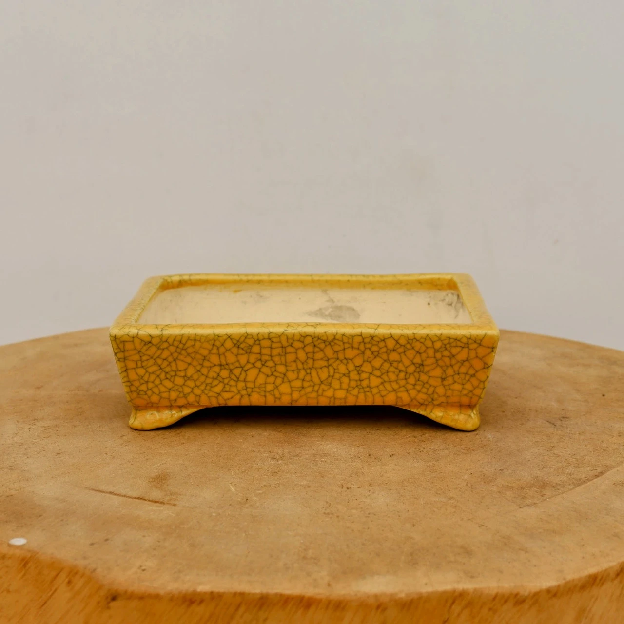 6" Tokoname Bonsai Pot - Koyo (No. 1522) 5 6" Tokoname Bonsai Pot - Koyo (No. 1522) - Image 5