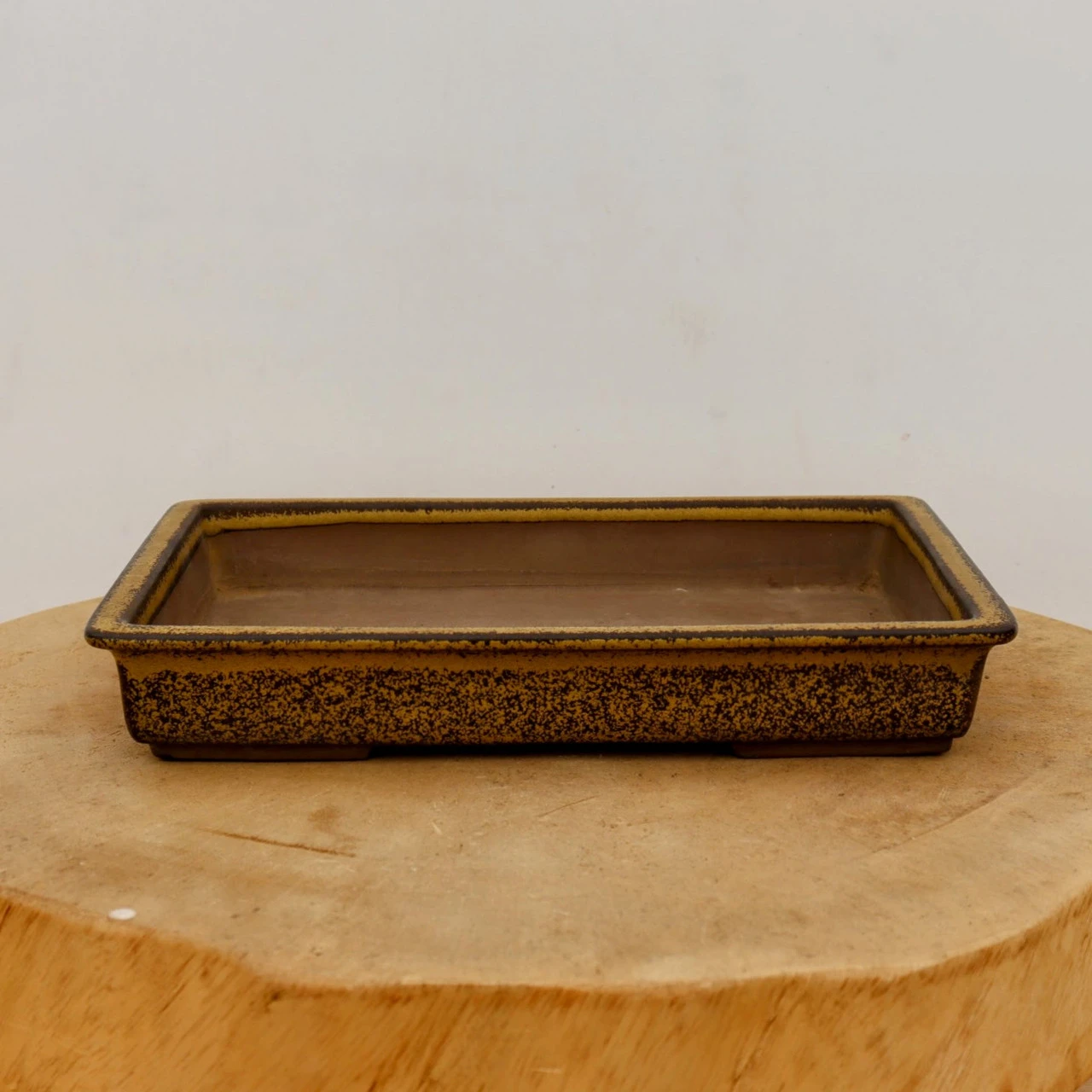 9" Tokoname Bonsai Pot - Yozan (No. 1526) 4 9" Tokoname Bonsai Pot - Yozan (No. 1526) - Image 4