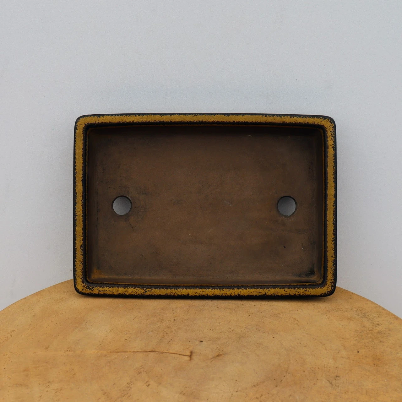 9" Tokoname Bonsai Pot - Yozan (No. 1526) 3 9" Tokoname Bonsai Pot - Yozan (No. 1526) - Image 3