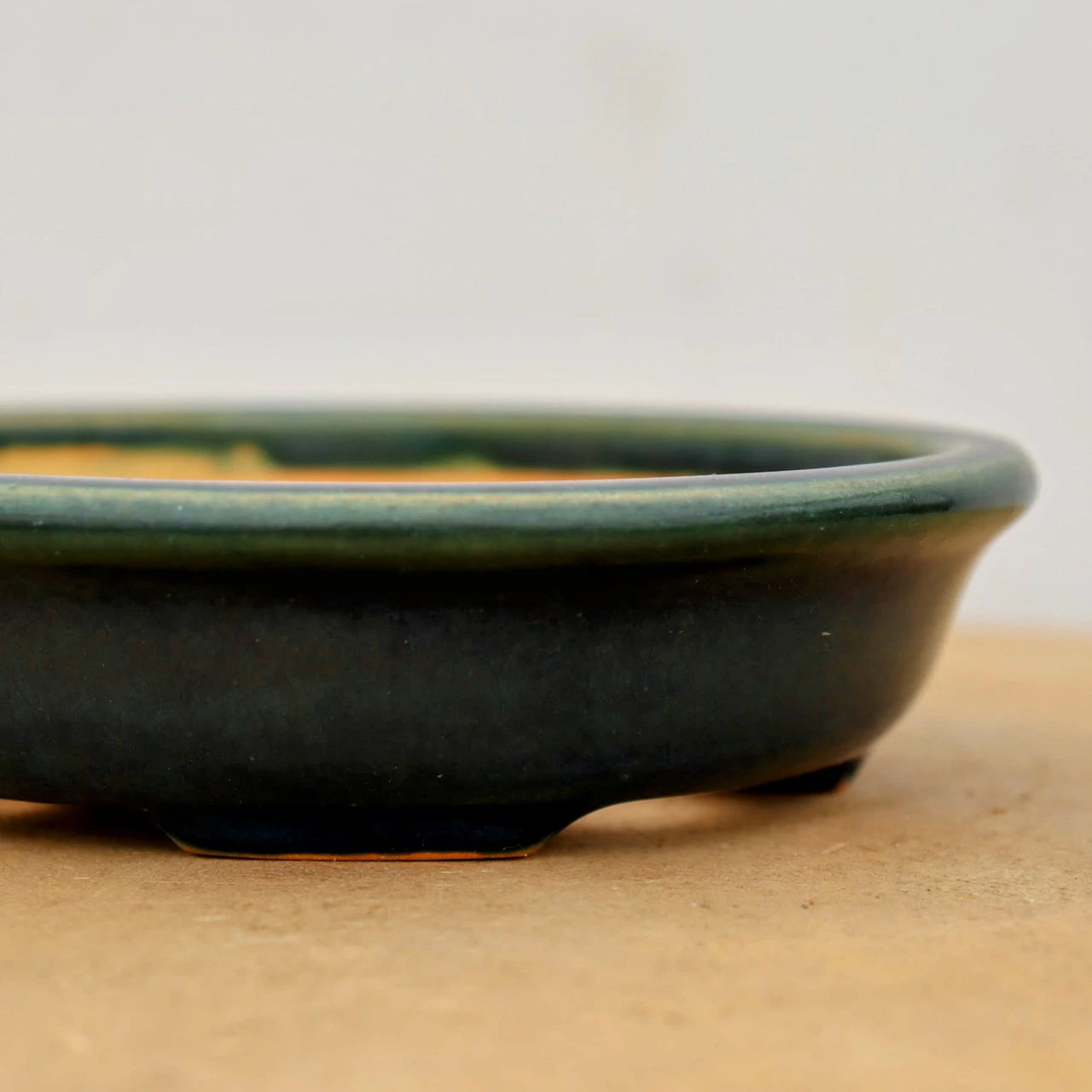 6" Tokoname Bonsai Pot - Shunzan (No. 1531) 2 6" Tokoname Bonsai Pot - Shunzan (No. 1531) - Image 2