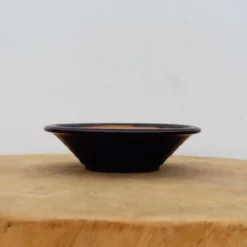 5" Tokoname Bonsai Pot - Koyo (No. 1533)
