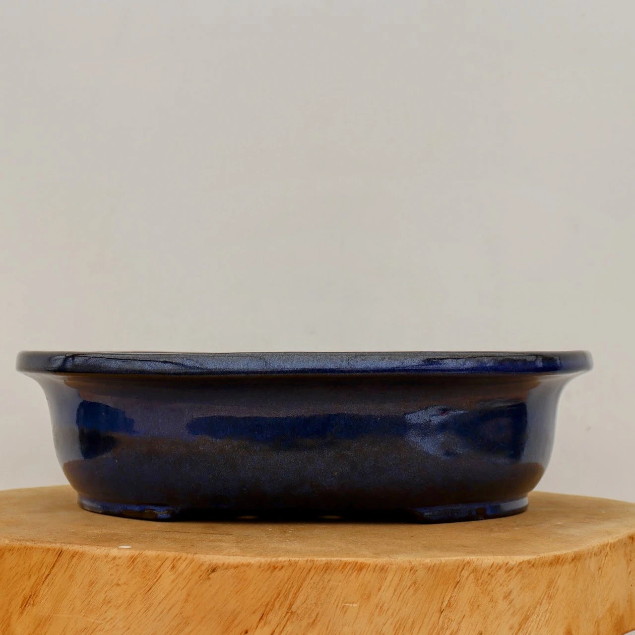 12-Inch Glazed Yixing Bonsai Pot (No. 2437) 5 12-Inch Glazed Yixing Bonsai Pot (No. 2437) - Image 5