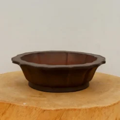 9-Inch Unglazed Yixing Bonsai Pot (No. 2446)
