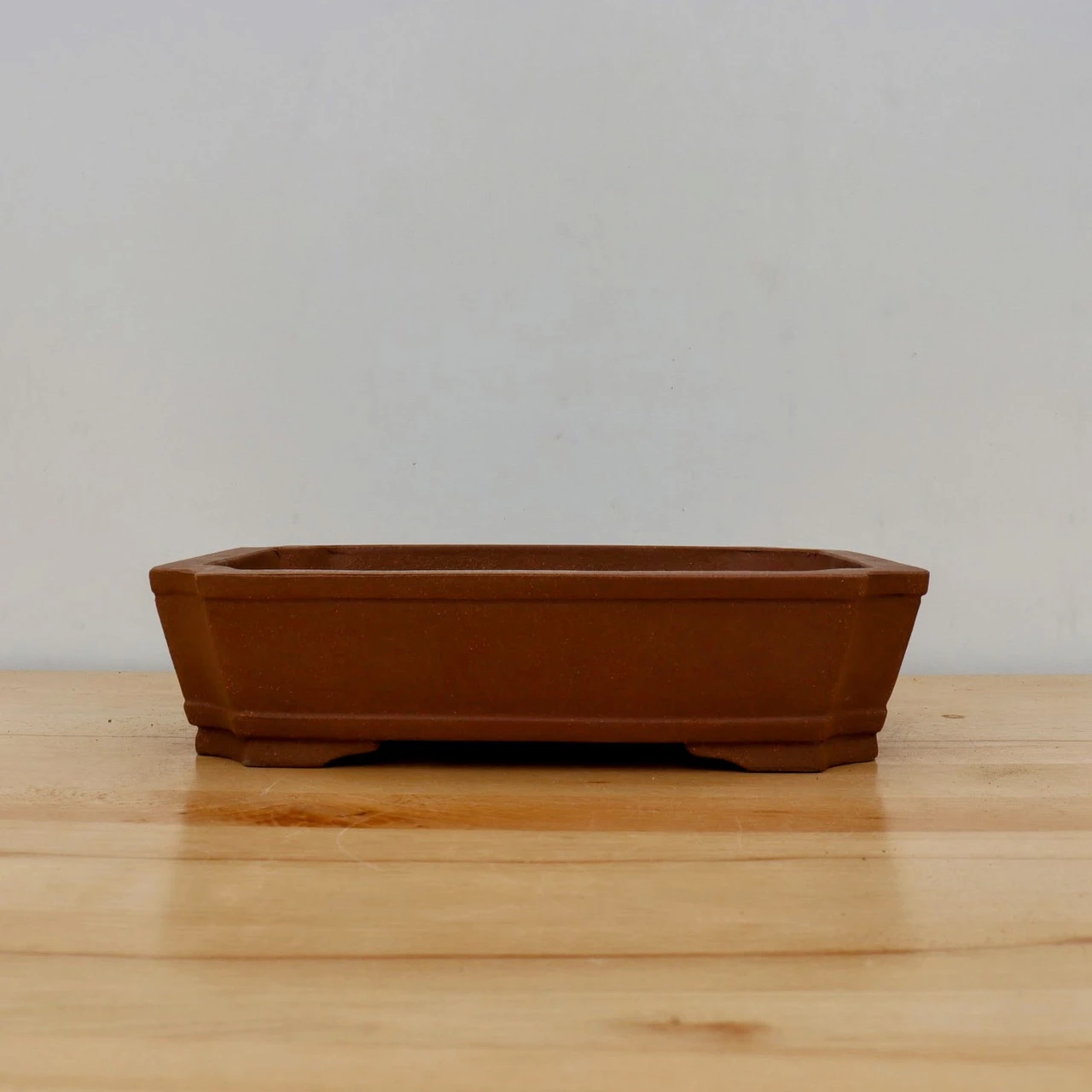 11-Inch Unglazed Yixing Bonsai Pot (No. 2472) 4 11-Inch Unglazed Yixing Bonsai Pot (No. 2472) - Image 4