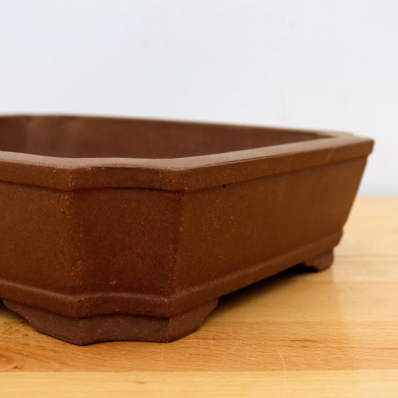 11-Inch Unglazed Yixing Bonsai Pot (No. 2472) 2 11-Inch Unglazed Yixing Bonsai Pot (No. 2472) - Image 2