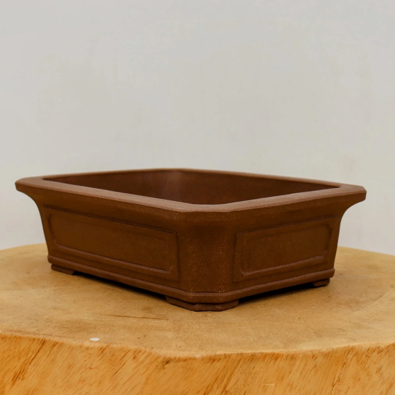 9-Inch Unglazed Yixing Bonsai Pot (No. 2471) 4 9-Inch Unglazed Yixing Bonsai Pot (No. 2471) - Image 4