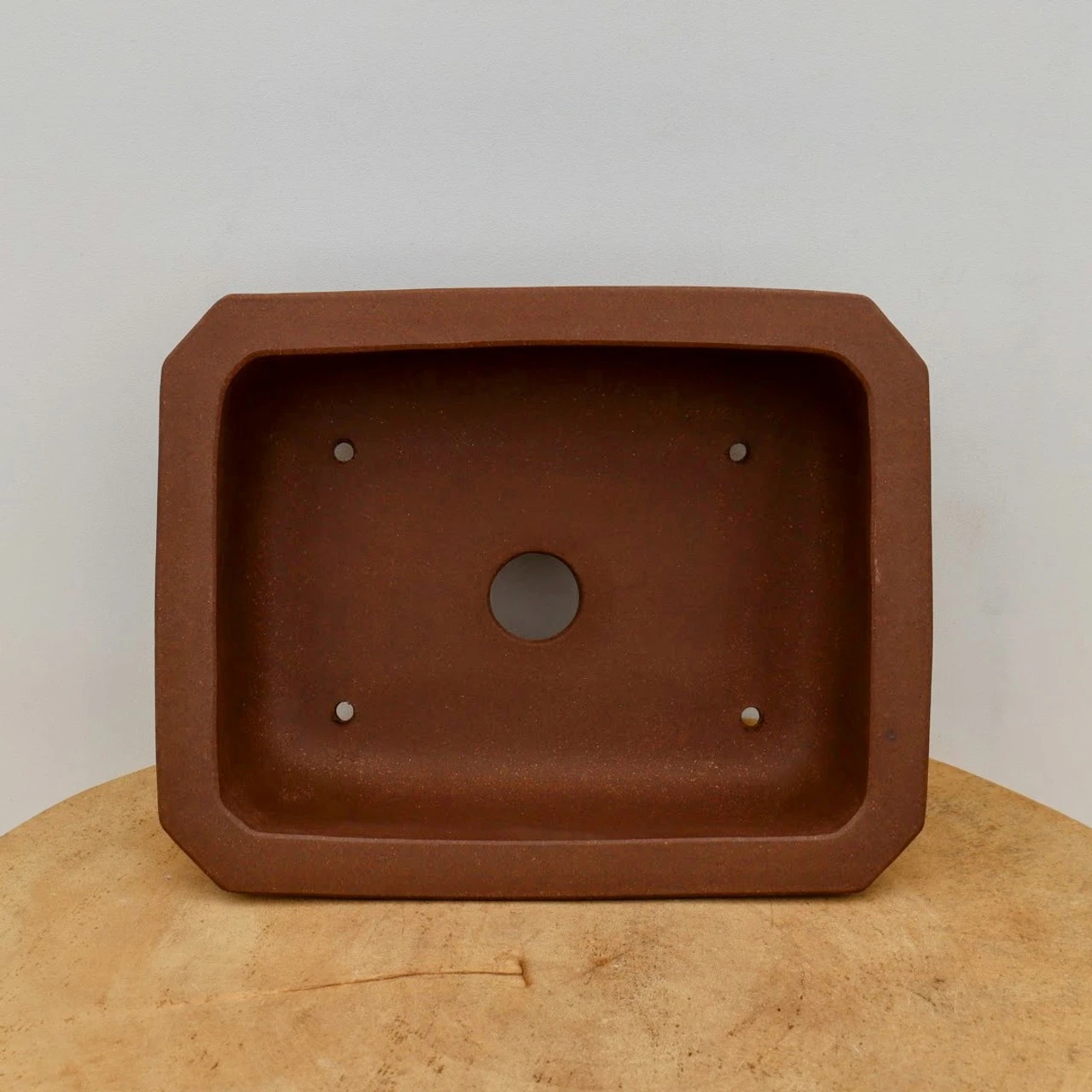 9-Inch Unglazed Yixing Bonsai Pot (No. 2471) 3 9-Inch Unglazed Yixing Bonsai Pot (No. 2471) - Image 3