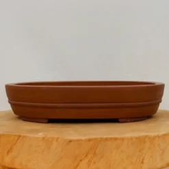 11-Inch Unglazed Yixing Bonsai Pot (No. 2475)