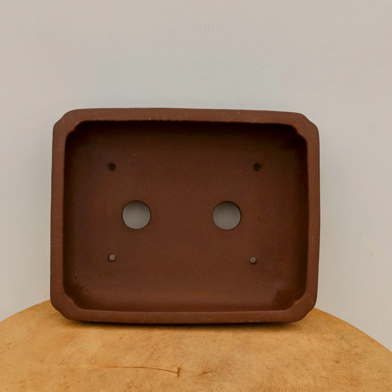 10-Inch Unglazed Yixing Bonsai Pot (No. 2470) 2 10-Inch Unglazed Yixing Bonsai Pot (No. 2470) - Image 2