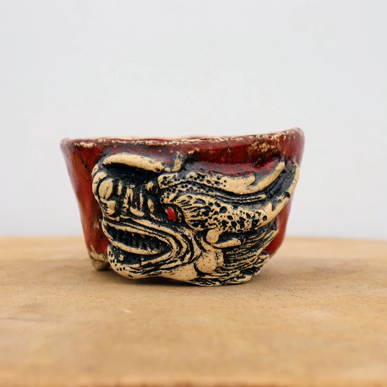 3" Terre O Vert Handmade Planter (No. 49) 1 3" Terre O Vert Handmade Planter (No. 49)