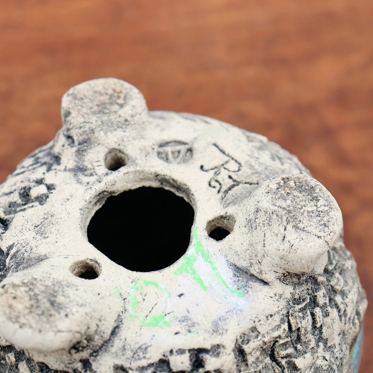 4" Terre O Vert Handmade Planter (No. 74) 6 4" Terre O Vert Handmade Planter (No. 74) - Image 6