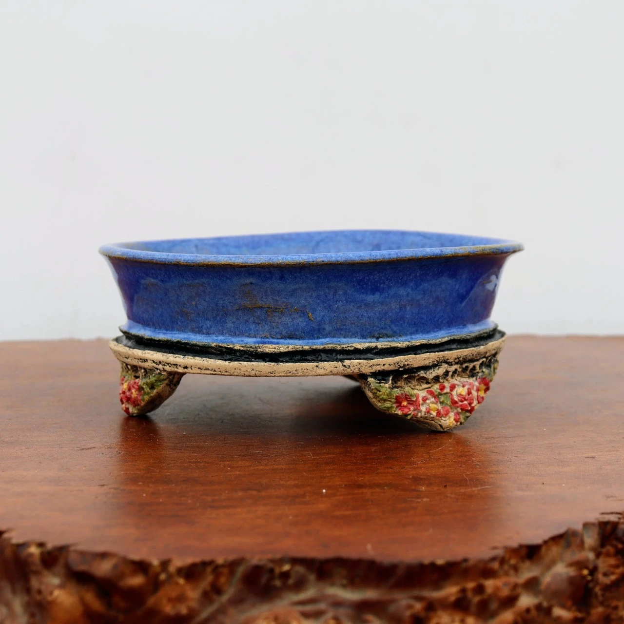 7" Terre O Vert Handmade Planter (No. 98) 1 7" Terre O Vert Handmade Planter (No. 98)