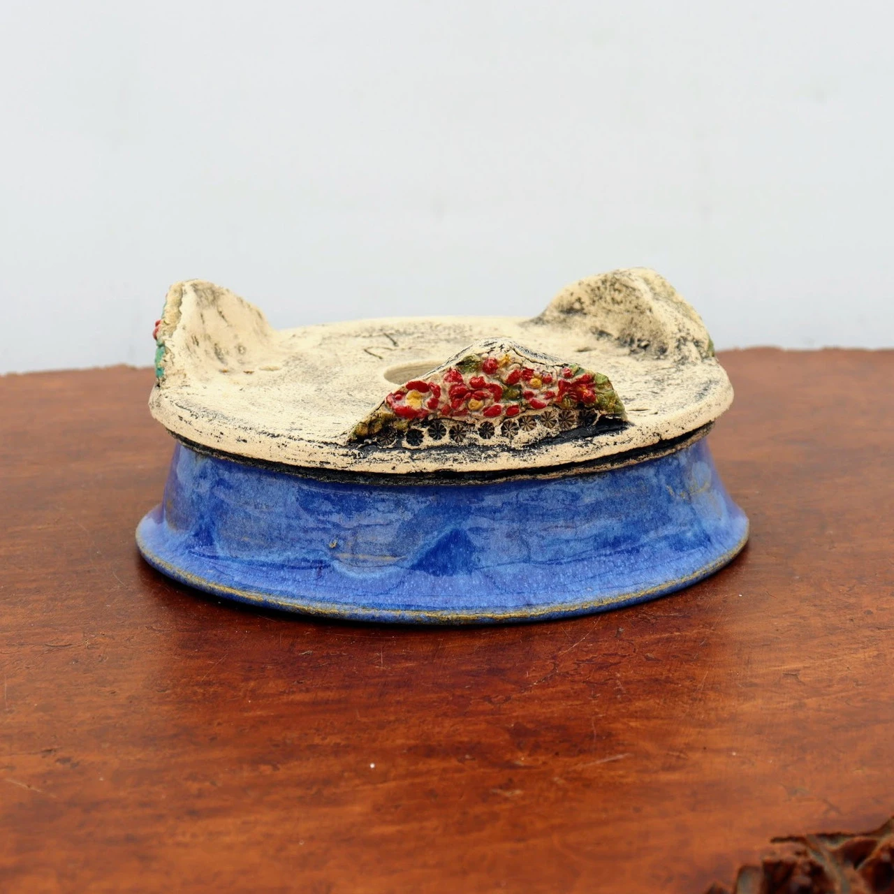 7" Terre O Vert Handmade Planter (No. 98) 5 7" Terre O Vert Handmade Planter (No. 98) - Image 5