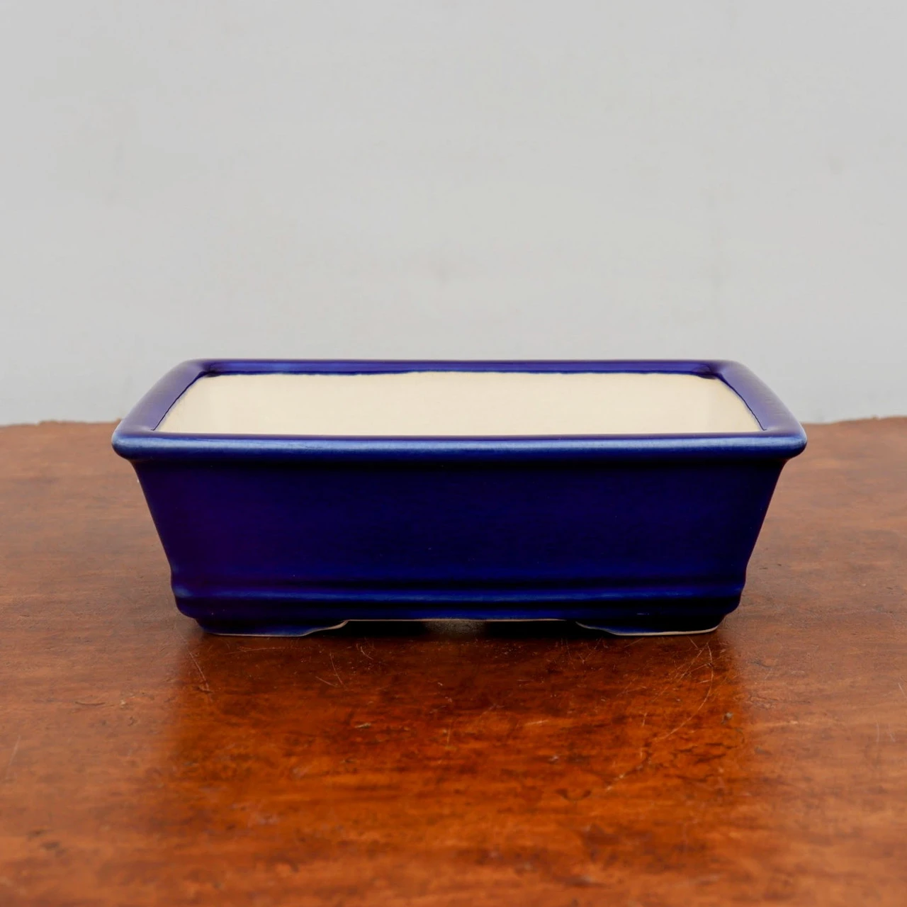 7" Glazed Yixing Bonsai Pot (No. 2055) 2 7" Glazed Yixing Bonsai Pot (No. 2055) - Image 2