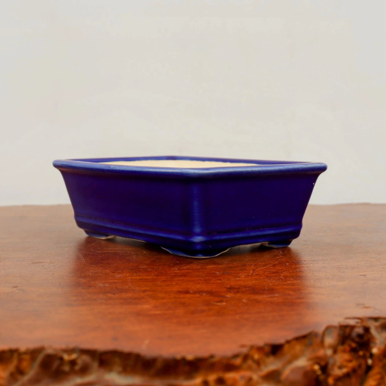 7" Glazed Yixing Bonsai Pot (No. 2055) 4 7" Glazed Yixing Bonsai Pot (No. 2055) - Image 4