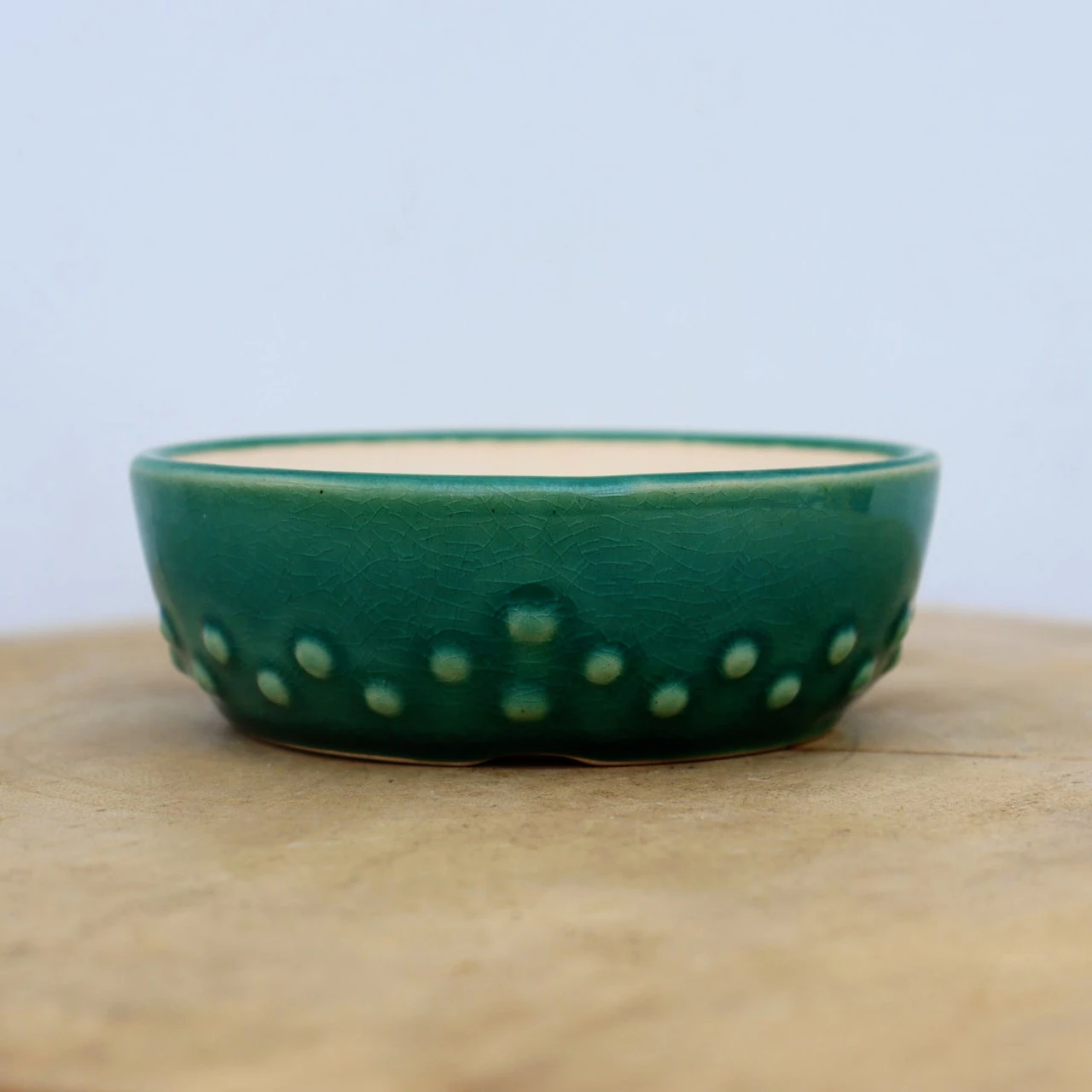 4" Glazed Yixing Bonsai Pot (No. 2031) 1 4" Glazed Yixing Bonsai Pot (No. 2031)