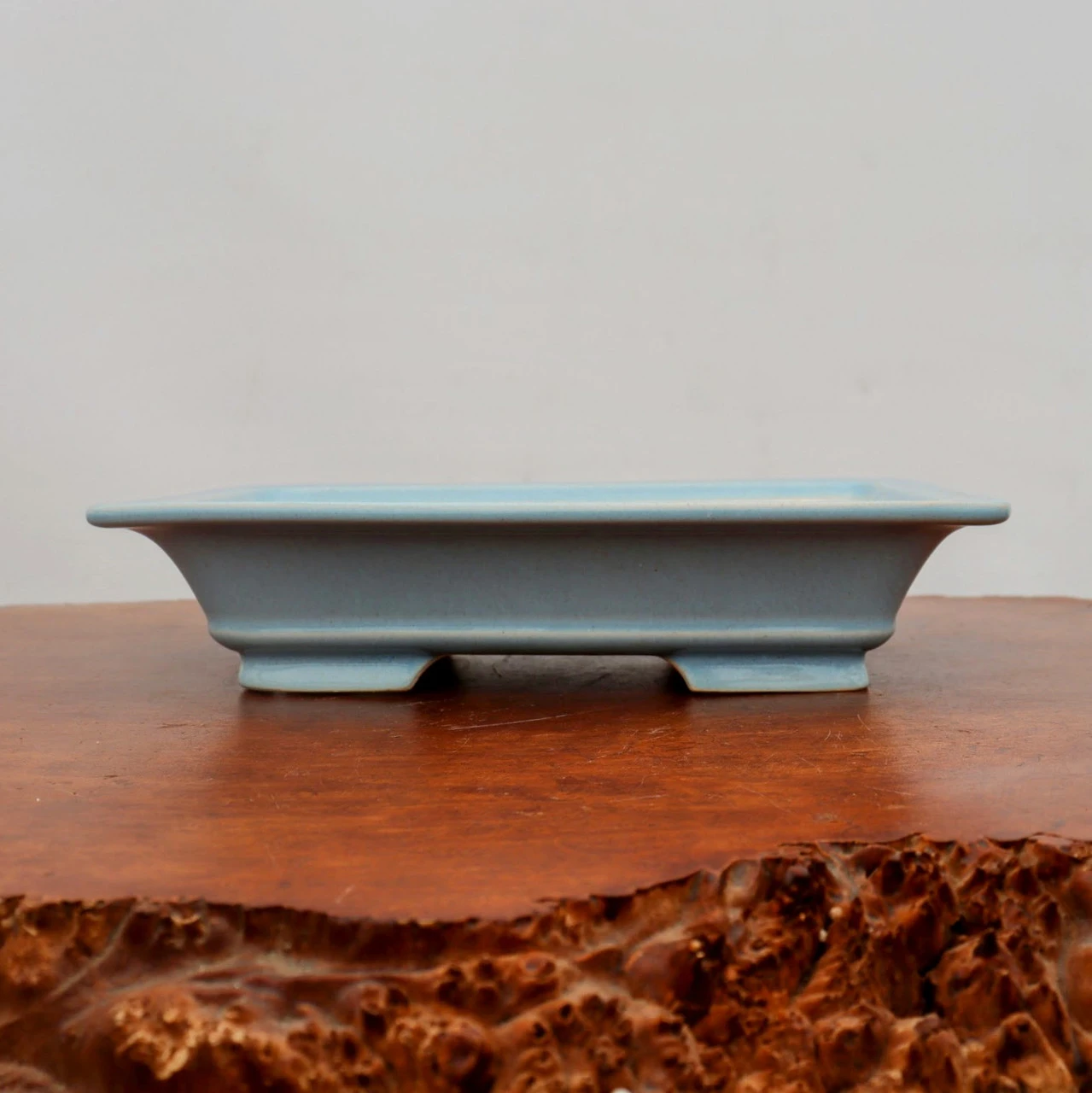 11" Glazed Yixing Bonsai Pot (No. 2114) 2 11" Glazed Yixing Bonsai Pot (No. 2114) - Image 2