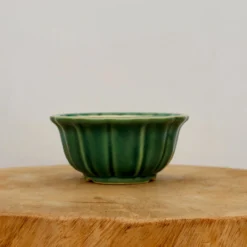 5" Green Glazed Yixing Bonsai Pot (No. 2041) -Home Decor Items Store IMG 48952 81383.1666288347 1