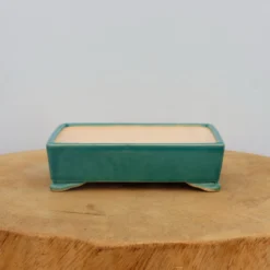 6" Green Glazed Yixing Bonsai Pot (No. 2051) -Home Decor Items Store IMG 49342 15662.1666290352