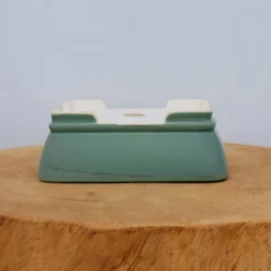 7" Green Glazed Yixing Bonsai Pot (No. 2057) -Home Decor Items Store IMG 49532 10393.1666290859