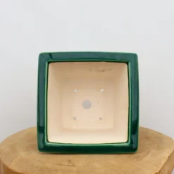 8" Green Glazed Yixing Bonsai Pot (No. 2098) -Home Decor Items Store IMG 49752 48954.1666292334